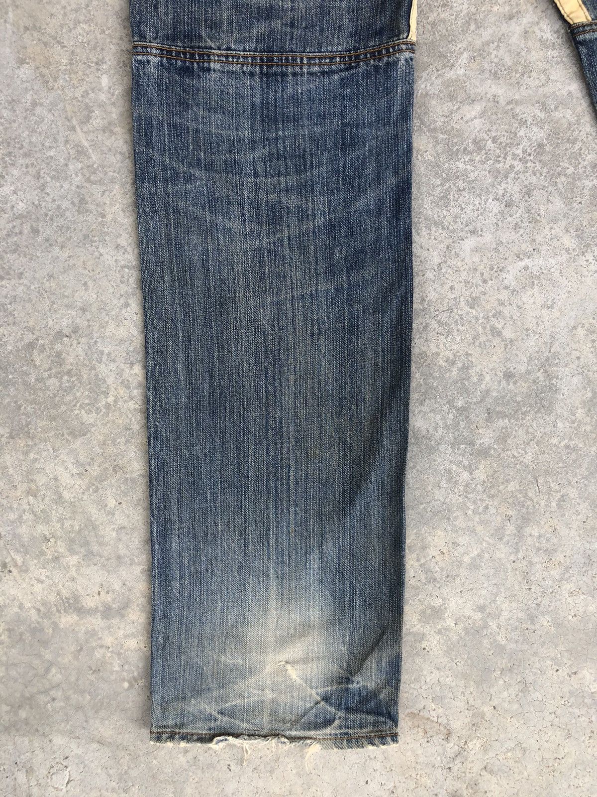 PPFM PPFM Distressed Jeans Size US 33 - 13 Thumbnail