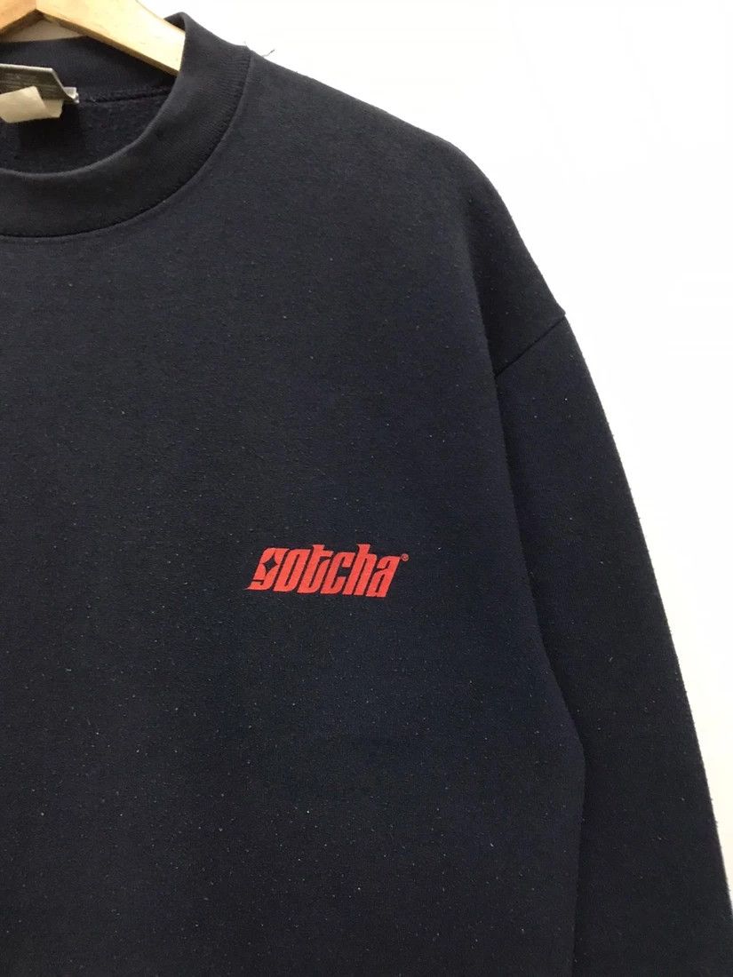 Gotcha × Japanese Brand Vintage Gotcha Sweatshirt Big Print Size US M / EU 48-50 / 2 - 5 Thumbnail