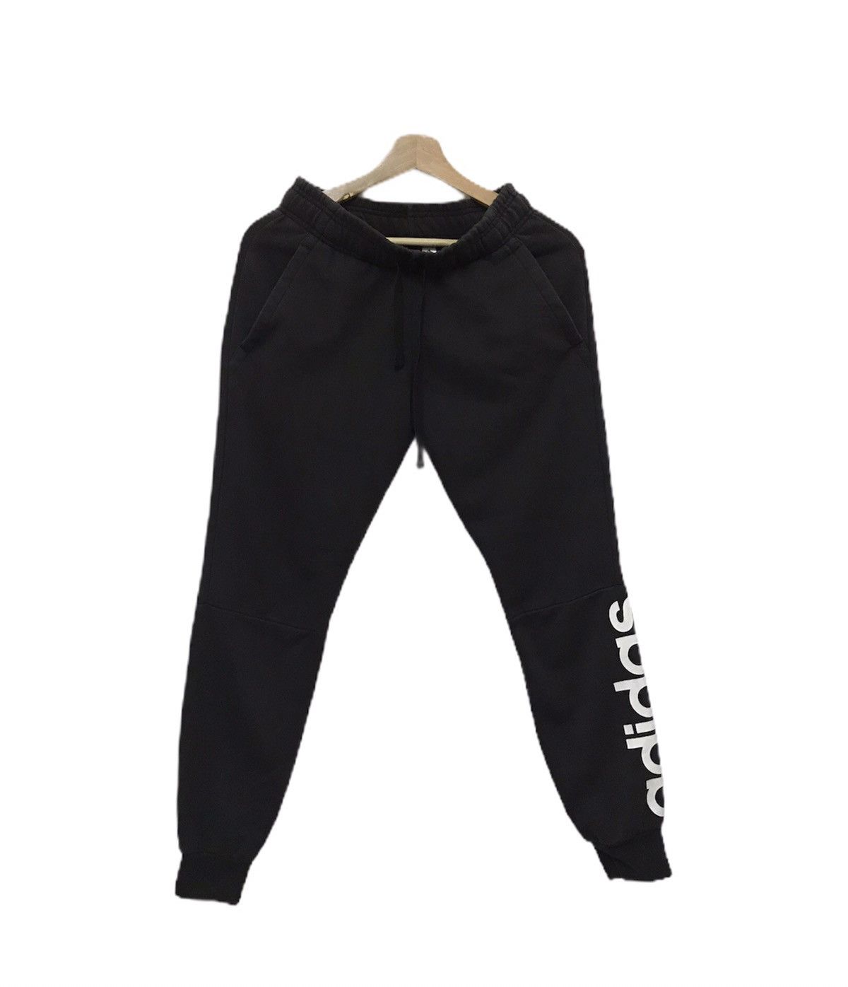 Adidas × Japanese Brand × Vintage Vintage ADIDAS Sweatpant Big Logo Nice Design Size US 26 / EU 42 - 3 Thumbnail