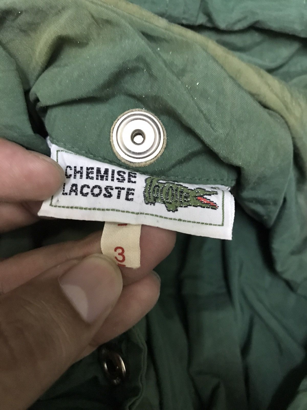 Japanese Brand × Lacoste Vintage Chemise Lacoste Hoodie Zipper Light Jacket Size US L / EU 52-54 / 3 - 9 Thumbnail