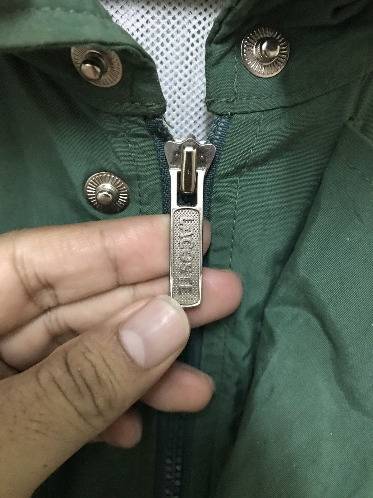Japanese Brand × Lacoste Vintage Chemise Lacoste Hoodie Zipper Light Jacket Size US L / EU 52-54 / 3 - 7 Thumbnail