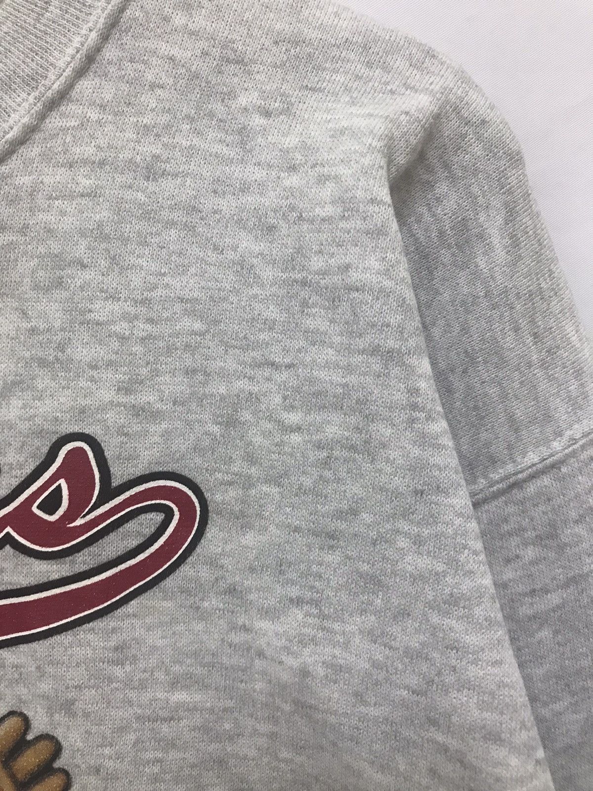 Japanese Brand × Vintage Vintage Curious George Monkey Baseball Sweatshirt Size US M / EU 48-50 / 2 - 4 Thumbnail