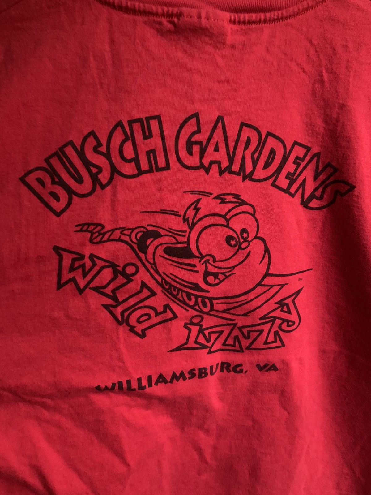 Vintage Vintage 1996 Busch Gardens Amusement Park Boxy Tee Size US XL / EU 56 / 4 - 4 Thumbnail