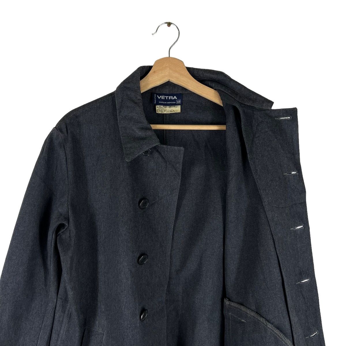 Japanese Brand VINTAGE CHORE JACKET VETRA FRANCE ISSEY MIYAKE DESIGN Size US M / EU 48-50 / 2 - 8 Thumbnail