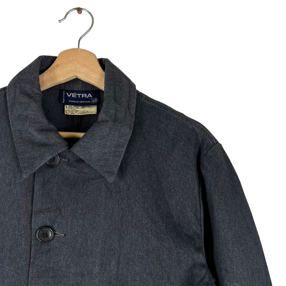 Japanese Brand VINTAGE CHORE JACKET VETRA FRANCE ISSEY MIYAKE DESIGN Size US M / EU 48-50 / 2 - 4 Thumbnail