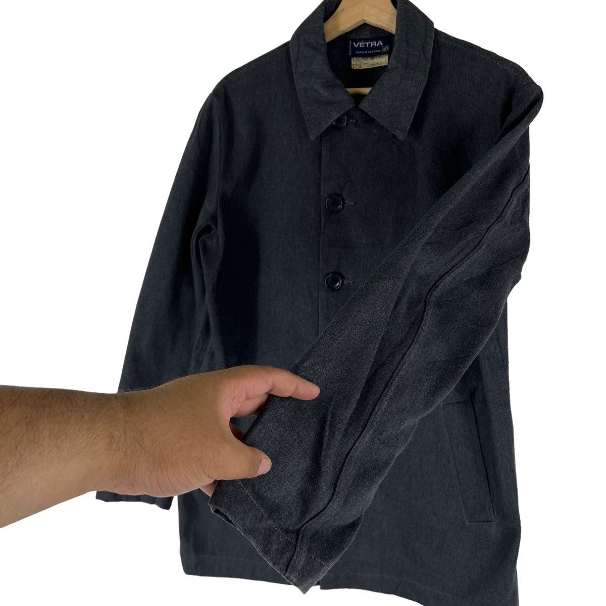 Japanese Brand VINTAGE CHORE JACKET VETRA FRANCE ISSEY MIYAKE DESIGN Size US M / EU 48-50 / 2 - 5 Thumbnail