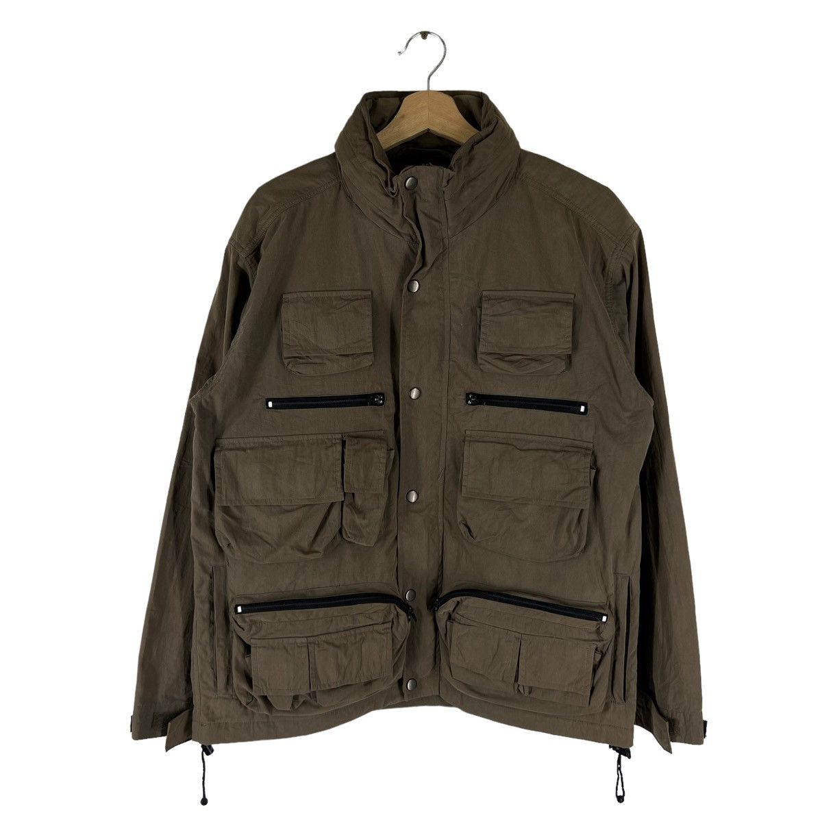 Japanese Brand VINTAGE CHORE CARGO JACKET PERKINS INSPIRED ISSEY MIYAKE Size US M / EU 48-50 / 2 - 1 Thumbnail