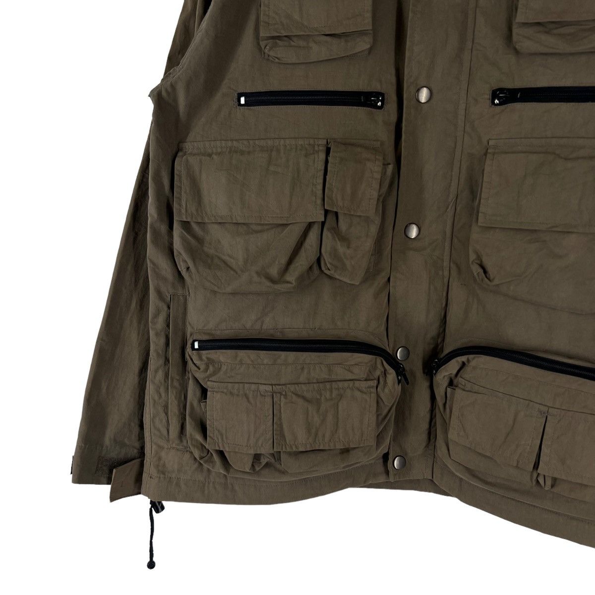 Japanese Brand VINTAGE CHORE CARGO JACKET PERKINS INSPIRED ISSEY MIYAKE Size US M / EU 48-50 / 2 - 4 Thumbnail