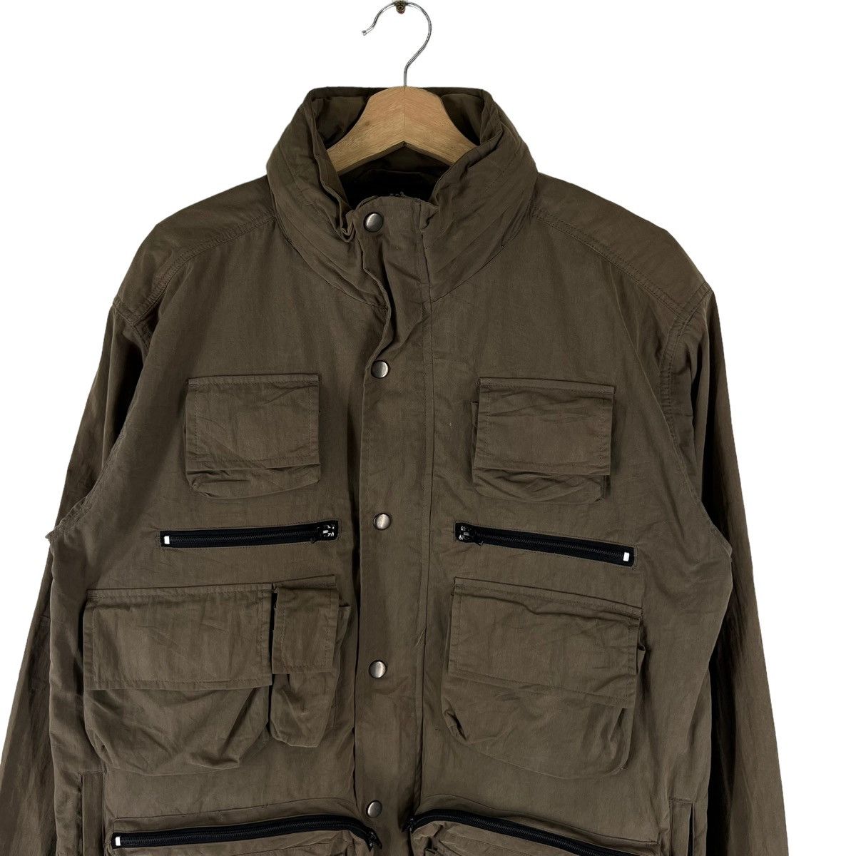 Japanese Brand VINTAGE CHORE CARGO JACKET PERKINS INSPIRED ISSEY MIYAKE Size US M / EU 48-50 / 2 - 3 Thumbnail