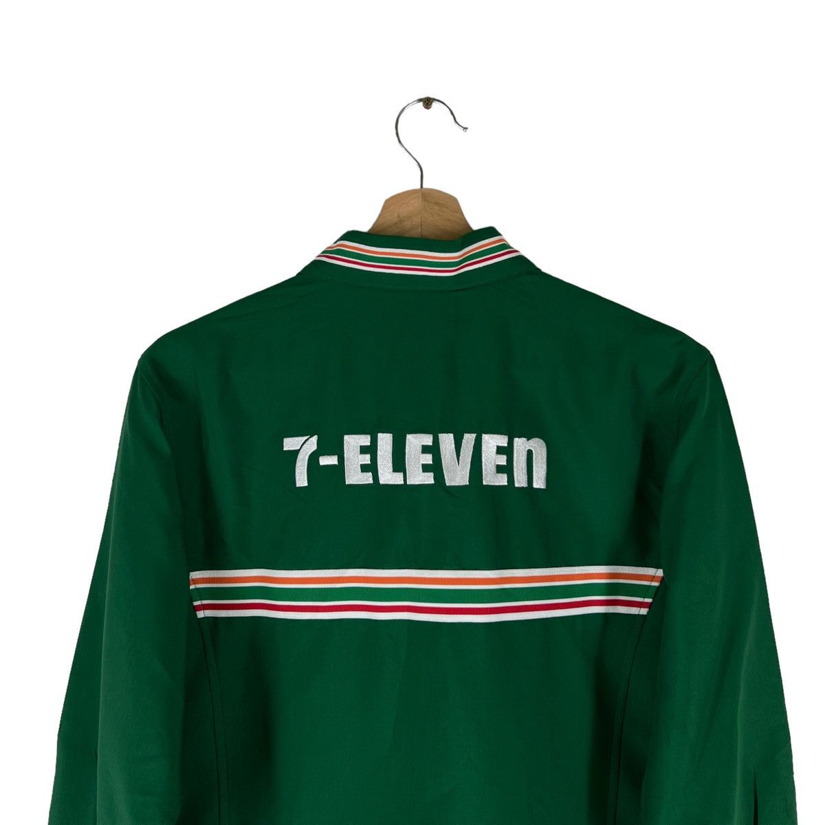 Japanese Brand VINTAGE 7 ELEVEN WORK JACKET BIG LOGO Size US M / EU 48-50 / 2 - 8 Thumbnail