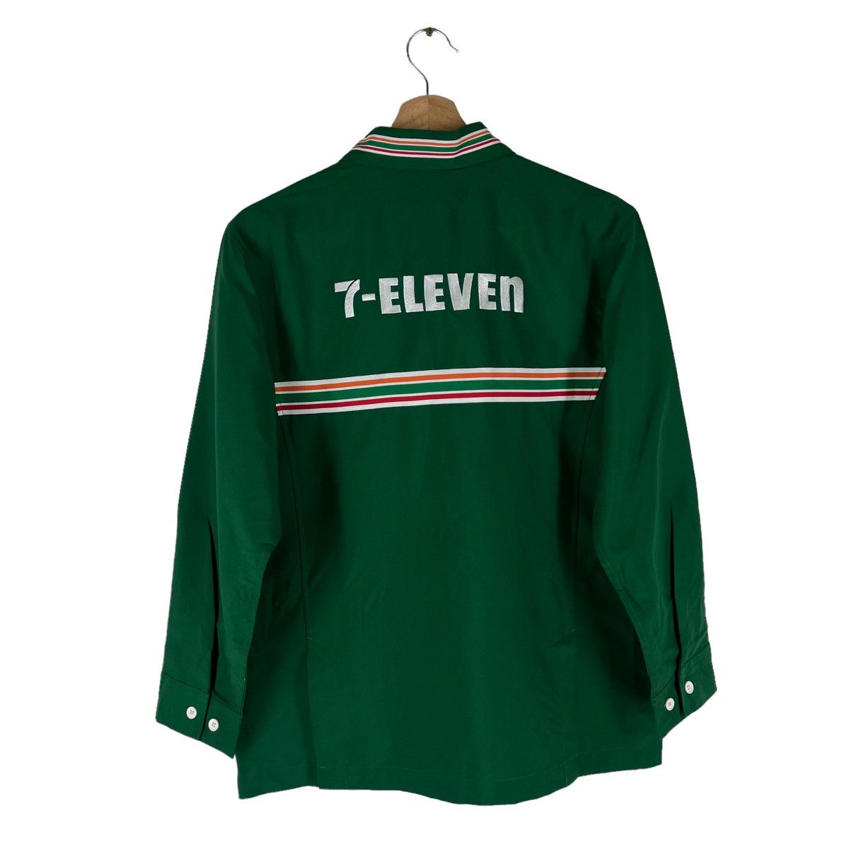 Japanese Brand VINTAGE 7 ELEVEN WORK JACKET BIG LOGO Size US M / EU 48-50 / 2 - 9 Thumbnail