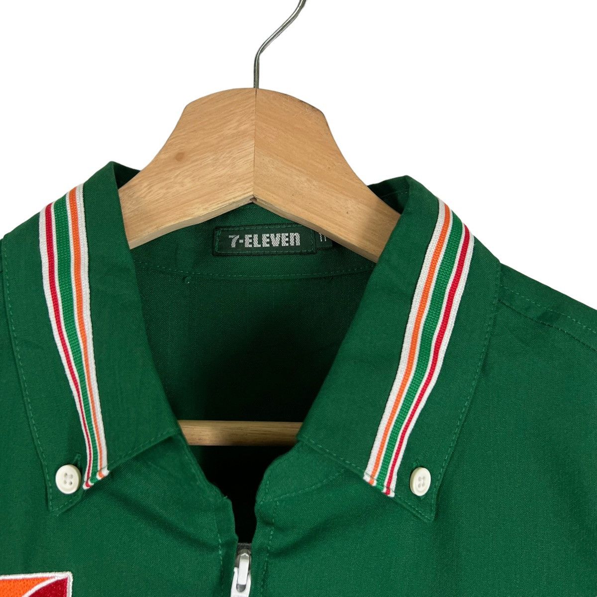 Japanese Brand VINTAGE 7 ELEVEN WORK JACKET BIG LOGO Size US M / EU 48-50 / 2 - 5 Thumbnail