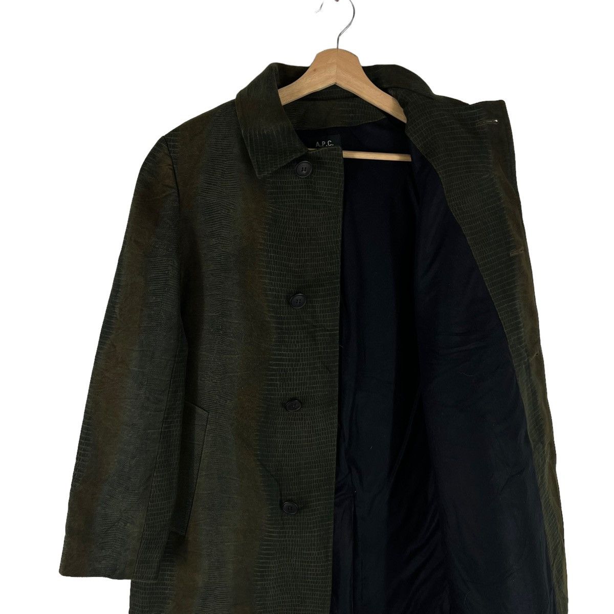 A.P.C. 💥RARE DESIGN A.P.C SNAKE DESIGN LONG JACKET Size US M / EU 48-50 / 2 - 11 Thumbnail