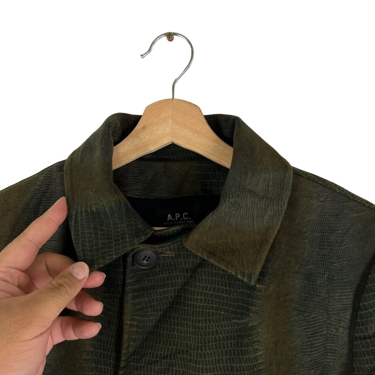 A.P.C. 💥RARE DESIGN A.P.C SNAKE DESIGN LONG JACKET Size US M / EU 48-50 / 2 - 5 Thumbnail
