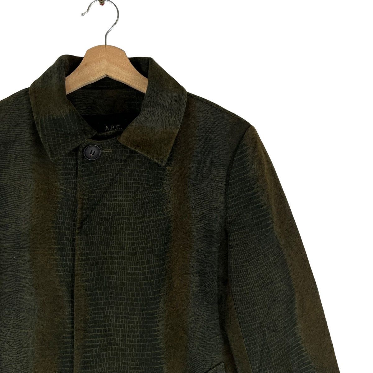 A.P.C. 💥RARE DESIGN A.P.C SNAKE DESIGN LONG JACKET Size US M / EU 48-50 / 2 - 2 Thumbnail