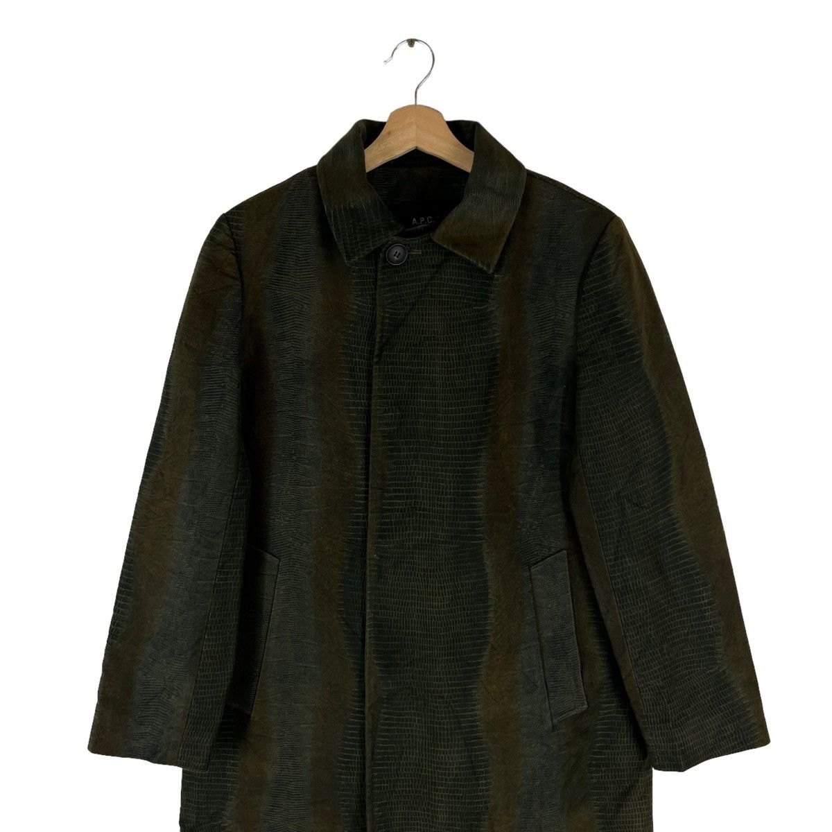 A.P.C. 💥RARE DESIGN A.P.C SNAKE DESIGN LONG JACKET Size US M / EU 48-50 / 2 - 4 Thumbnail