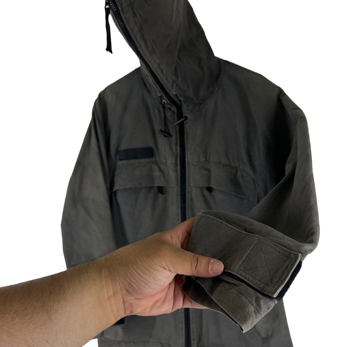 Japanese Brand CHORE JACKET SURVIVAL BONDAGE FLATLINNER BY HYSTERIC GLAMOUR Size US M / EU 48-50 / 2 - 3 Thumbnail