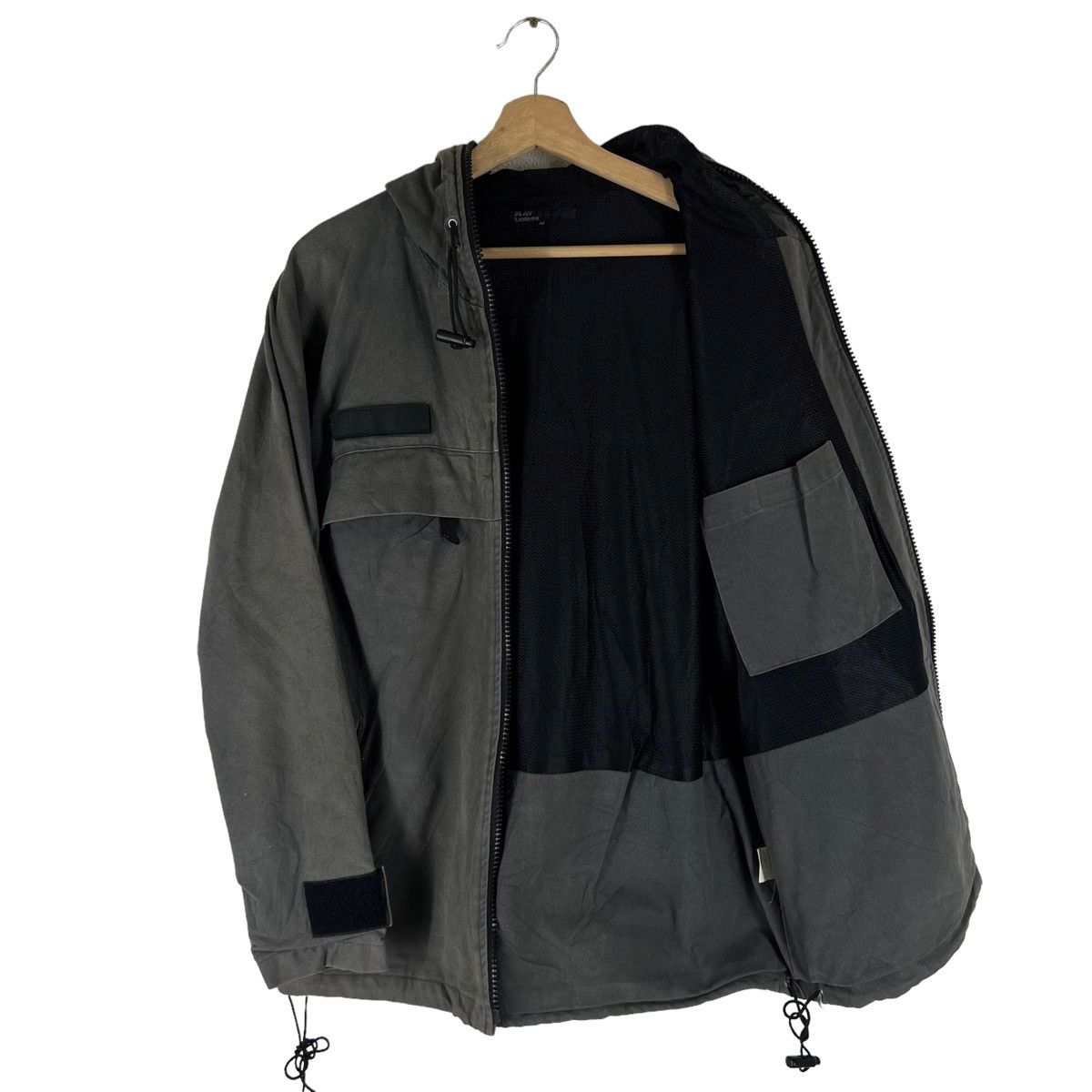 Japanese Brand CHORE JACKET SURVIVAL BONDAGE FLATLINNER BY HYSTERIC GLAMOUR Size US M / EU 48-50 / 2 - 8 Thumbnail