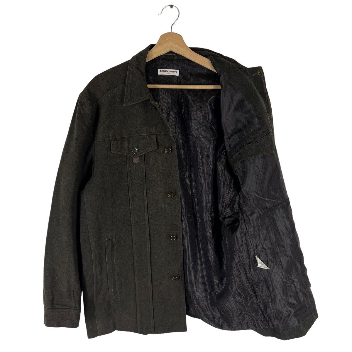 Japanese Brand VINTAGE CHORE JACKET TRUCKER ORANGE COUNTRY ISSEY MIYAKE Size US L / EU 52-54 / 3 - 7 Thumbnail