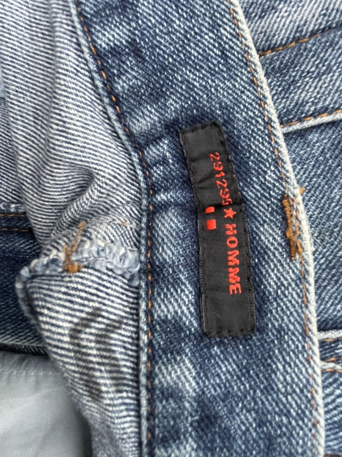Designer × Japanese Brand 291295 Homme Narrow Denim Size US 34 / EU 50 - 14 Thumbnail