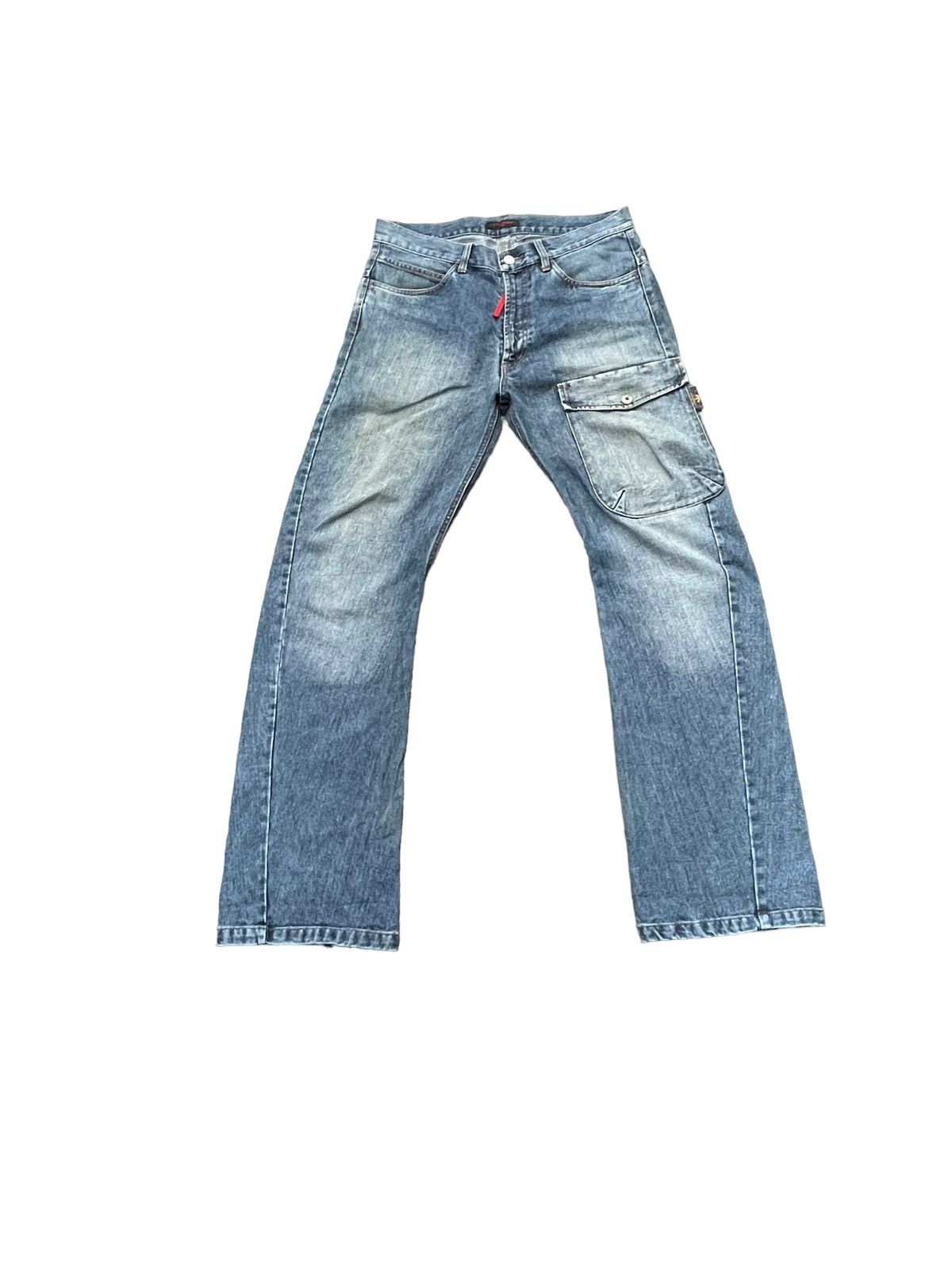 image of Archival Clothing 291295 Homme Narrow Denim in Blue, Men's (Size 34)