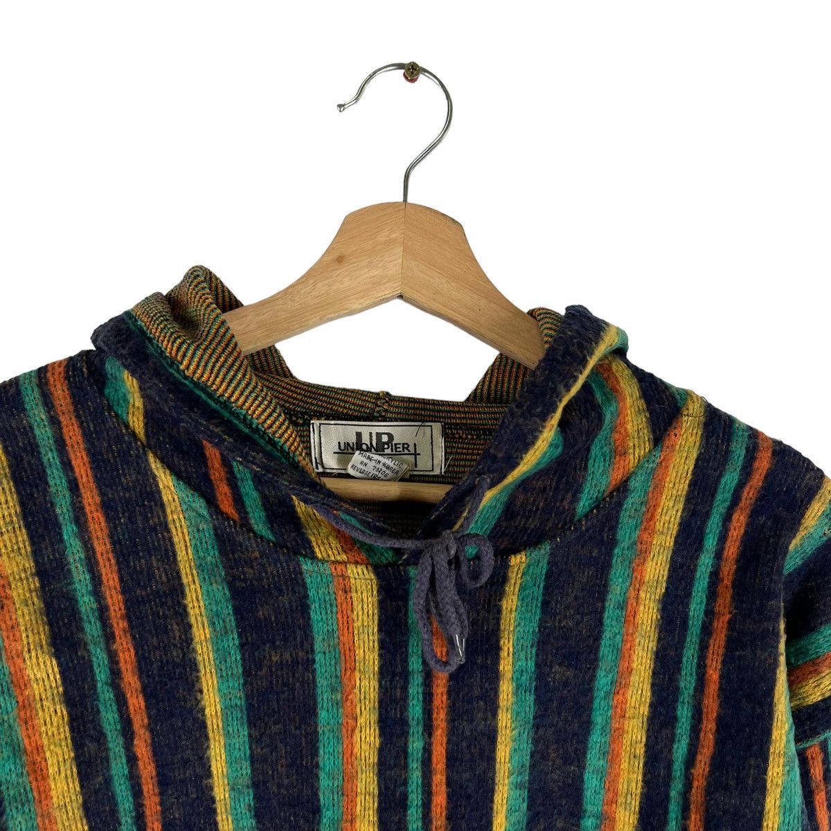 Indigo VINTAGE INDIGO STRIPED UNION PIER INDIGO DESIGN COOGI STYLE Size US XL / EU 56 / 4 - 7 Thumbnail
