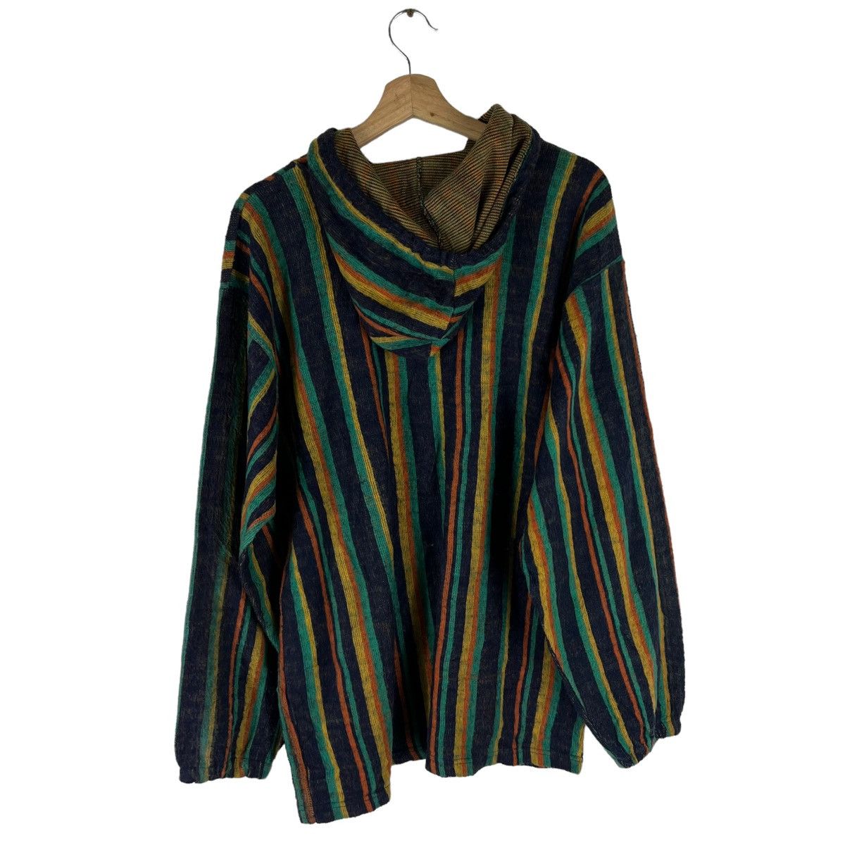 Indigo VINTAGE INDIGO STRIPED UNION PIER INDIGO DESIGN COOGI STYLE Size US XL / EU 56 / 4 - 5 Thumbnail