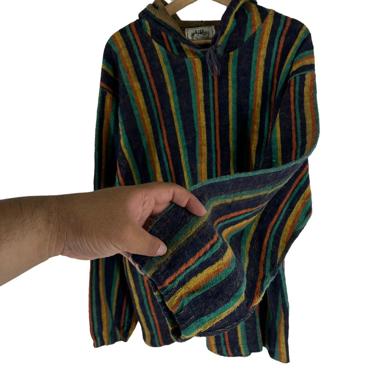 Indigo VINTAGE INDIGO STRIPED UNION PIER INDIGO DESIGN COOGI STYLE Size US XL / EU 56 / 4 - 6 Thumbnail