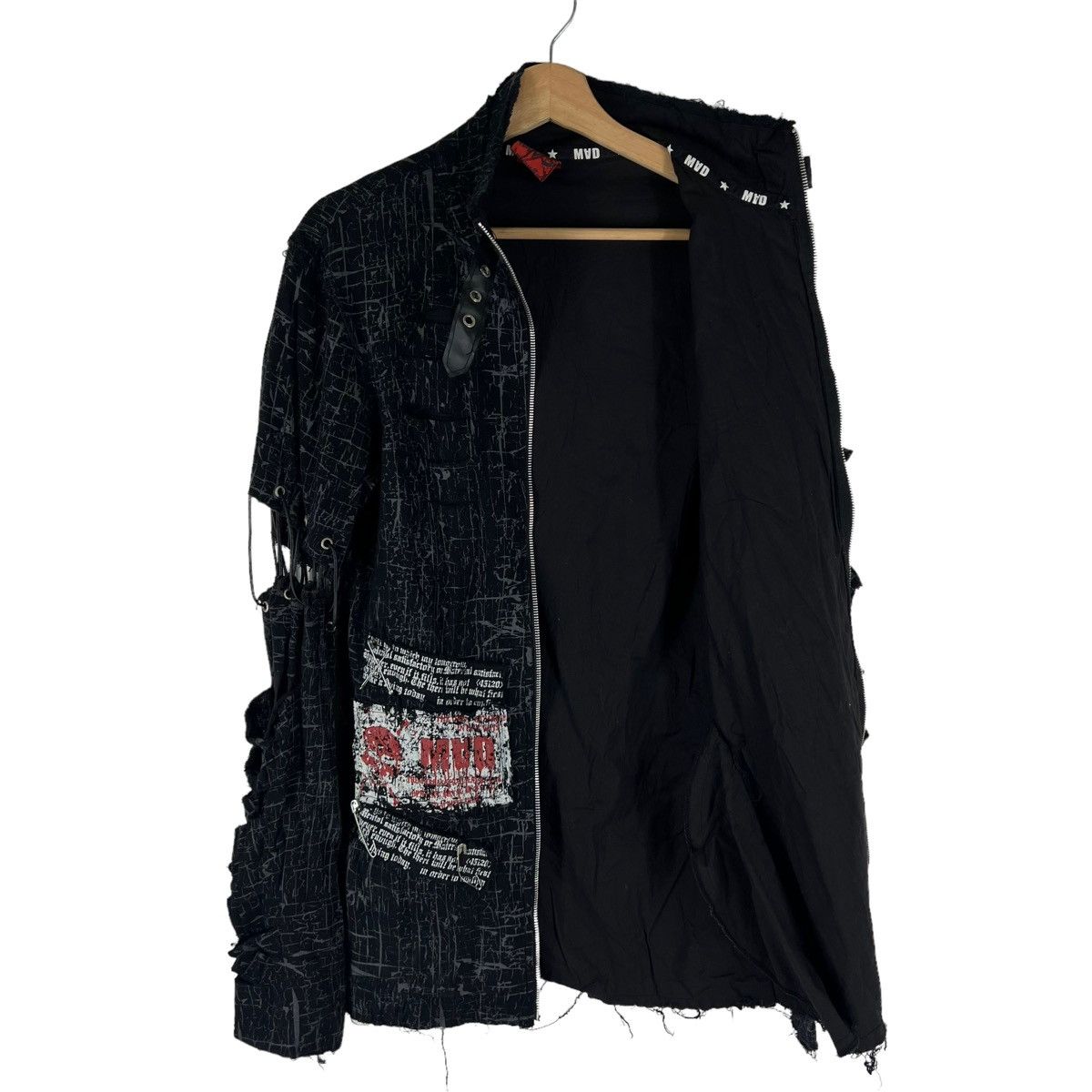 Japanese Brand RARE PUNK DESIGN DISTRESSED MAD JACKET VIVIENNE WESTWOOD Size US M / EU 48-50 / 2 - 15 Thumbnail