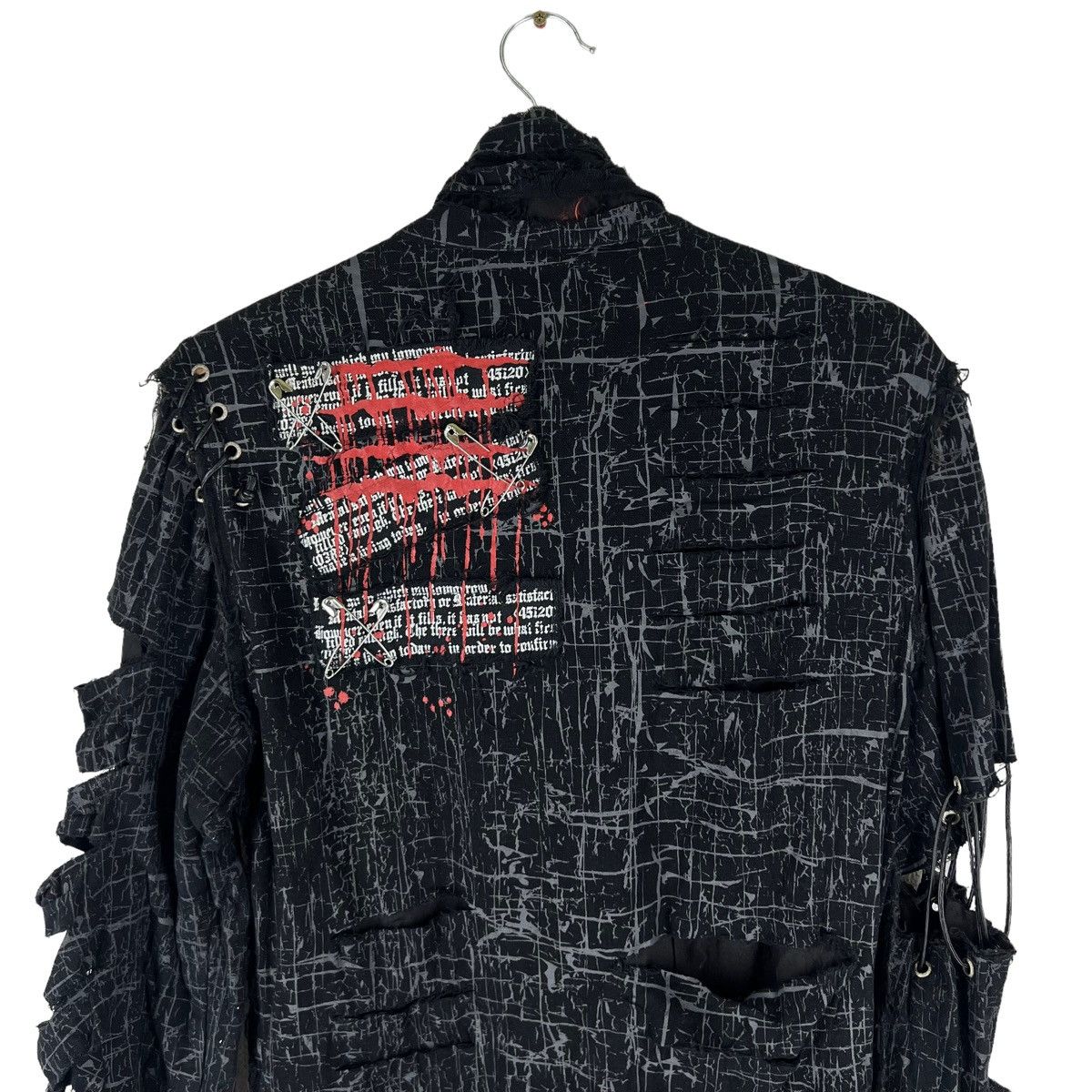 Japanese Brand RARE PUNK DESIGN DISTRESSED MAD JACKET VIVIENNE WESTWOOD Size US M / EU 48-50 / 2 - 12 Thumbnail