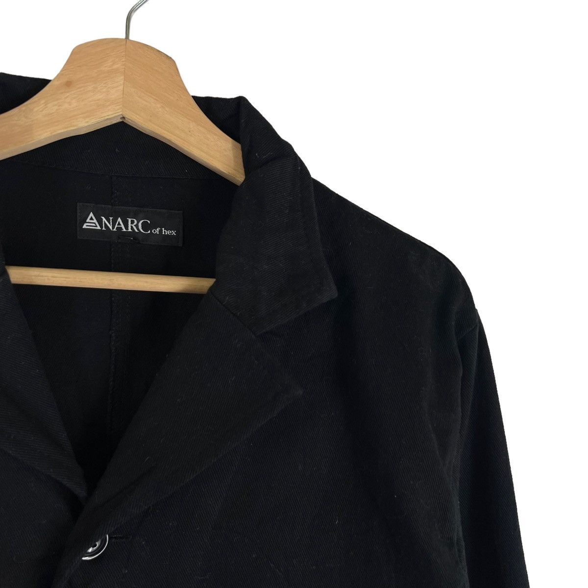 Japanese Brand RARE ANARC OF HEX CHORE JACKET PUNK DESIGN BIG LOGO Size US L / EU 52-54 / 3 - 6 Thumbnail
