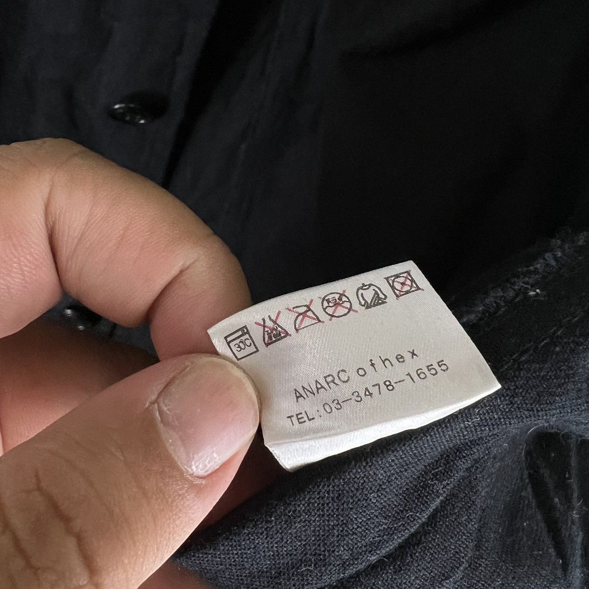 Japanese Brand RARE ANARC OF HEX CHORE JACKET PUNK DESIGN BIG LOGO Size US L / EU 52-54 / 3 - 13 Thumbnail