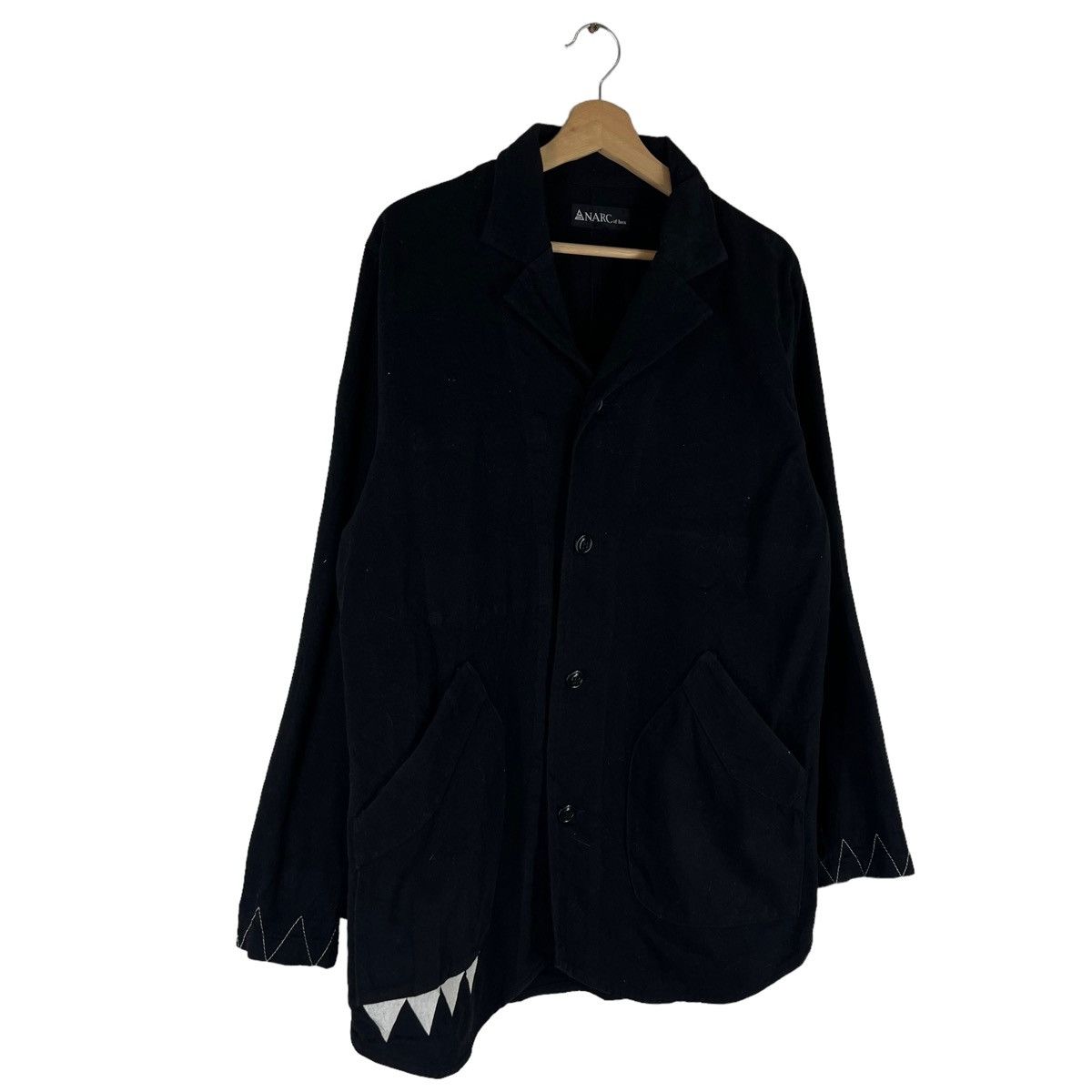 Japanese Brand RARE ANARC OF HEX CHORE JACKET PUNK DESIGN BIG LOGO Size US L / EU 52-54 / 3 - 3 Thumbnail