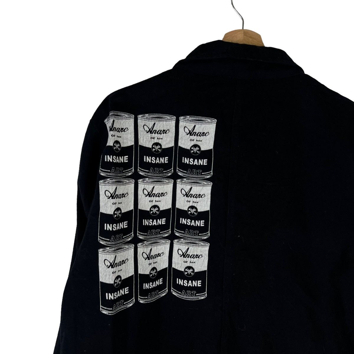 Japanese Brand RARE ANARC OF HEX CHORE JACKET PUNK DESIGN BIG LOGO Size US L / EU 52-54 / 3 - 9 Thumbnail