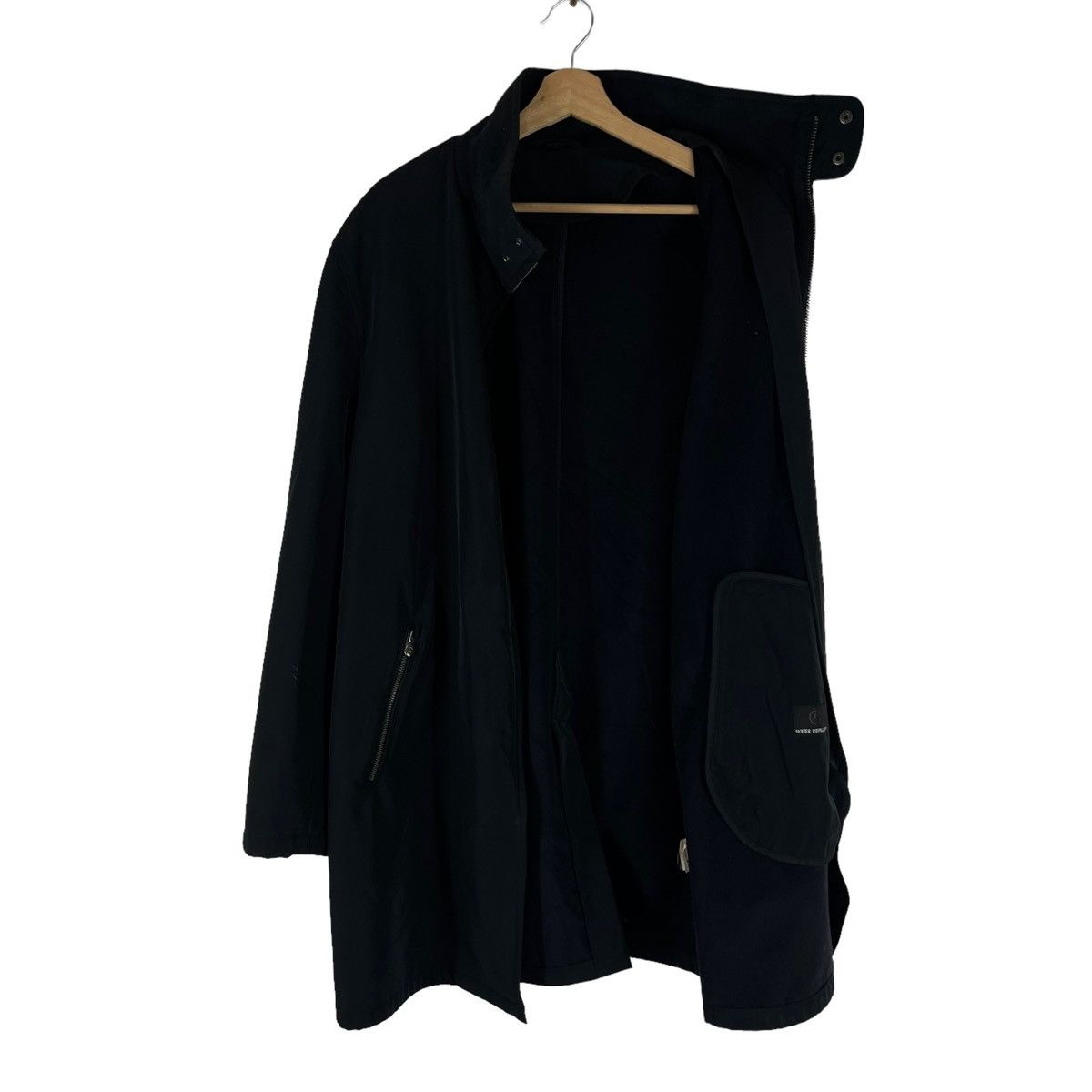 Vintage RUNWAY WINTER LONG JACKET ARMANI COLLEZIONI ISSEY MIYAKE Size US M / EU 48-50 / 2 - 6 Thumbnail