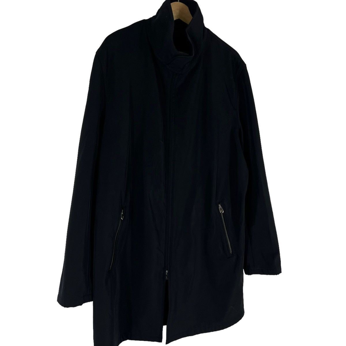 Vintage RUNWAY WINTER LONG JACKET ARMANI COLLEZIONI ISSEY MIYAKE Size US M / EU 48-50 / 2 - 2 Thumbnail