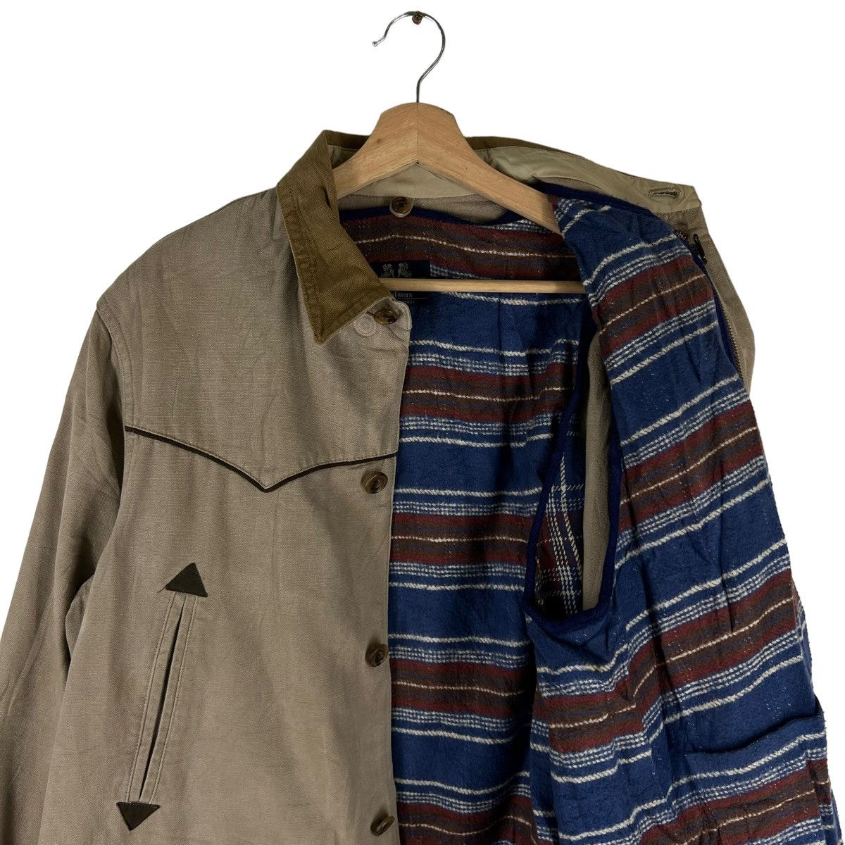 Japanese Brand VINTAGE CHORE WORK JACKET WILLIS & GREIGER BLANKET LINING Size US L / EU 52-54 / 3 - 11 Thumbnail