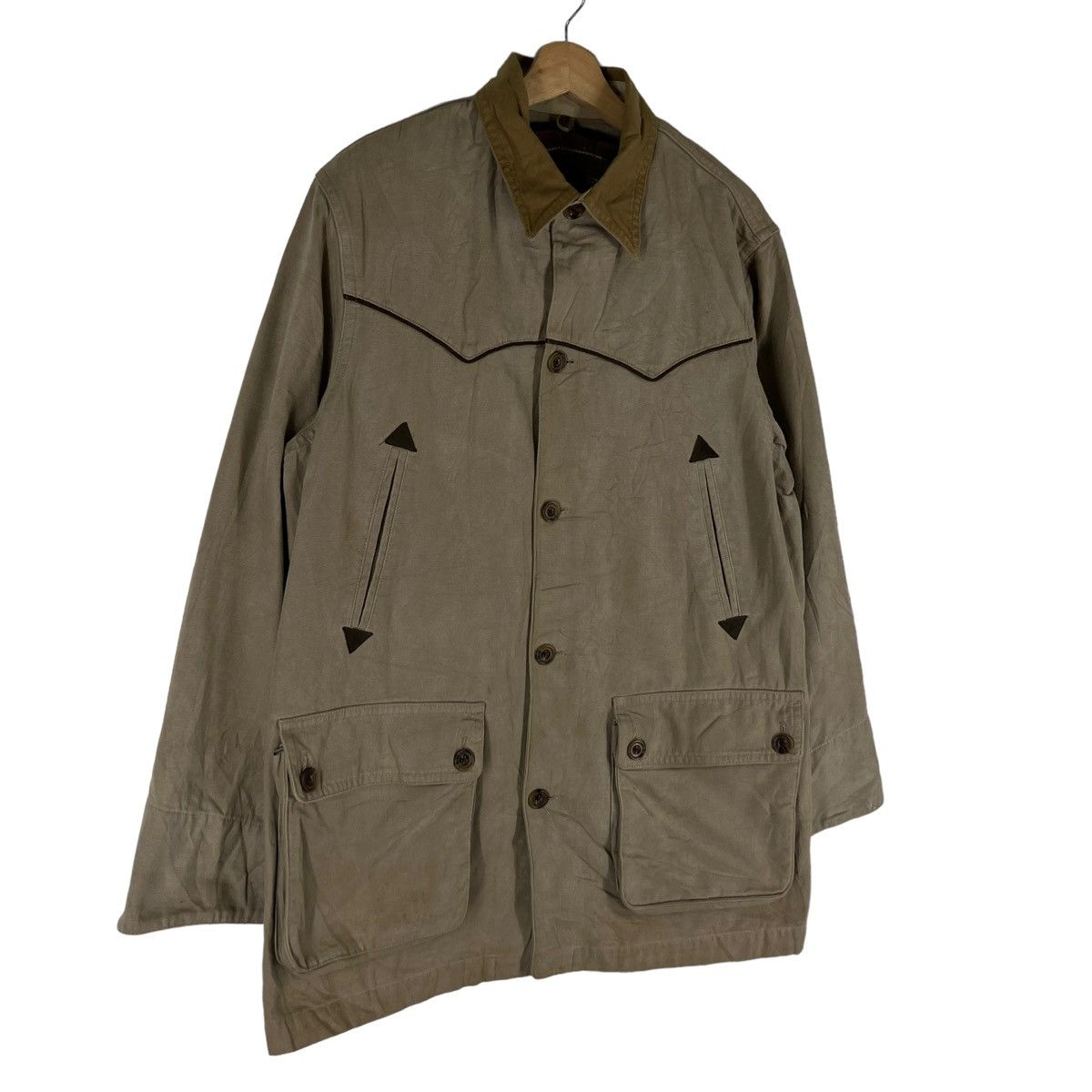 Japanese Brand VINTAGE CHORE WORK JACKET WILLIS & GREIGER BLANKET LINING Size US L / EU 52-54 / 3 - 6 Thumbnail