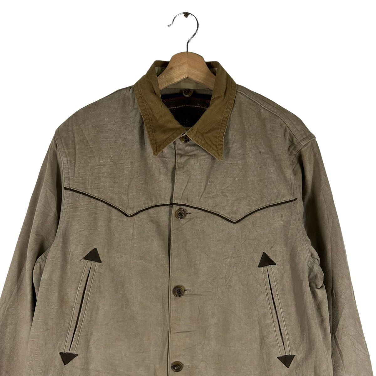 Japanese Brand VINTAGE CHORE WORK JACKET WILLIS & GREIGER BLANKET LINING Size US L / EU 52-54 / 3 - 2 Thumbnail