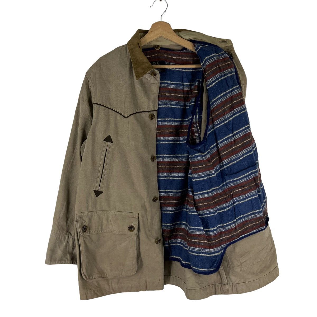Japanese Brand VINTAGE CHORE WORK JACKET WILLIS & GREIGER BLANKET LINING Size US L / EU 52-54 / 3 - 10 Thumbnail