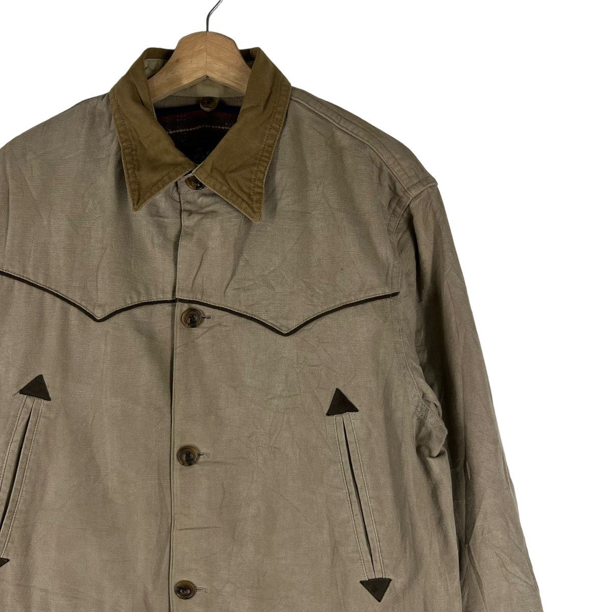 Japanese Brand VINTAGE CHORE WORK JACKET WILLIS & GREIGER BLANKET LINING Size US L / EU 52-54 / 3 - 4 Thumbnail