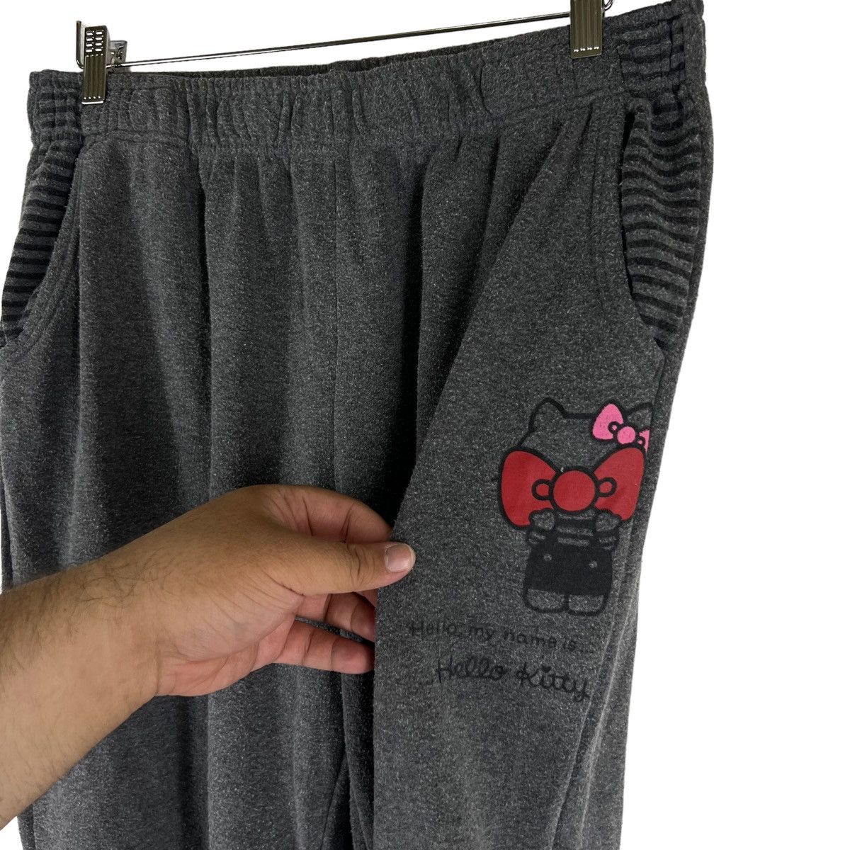 Cartoon Network VINTAGE HELLO KITTY JOGGER PANTS BIG LOGO FAMOUS CARTOON Size US 36 / EU 52 - 2 Thumbnail