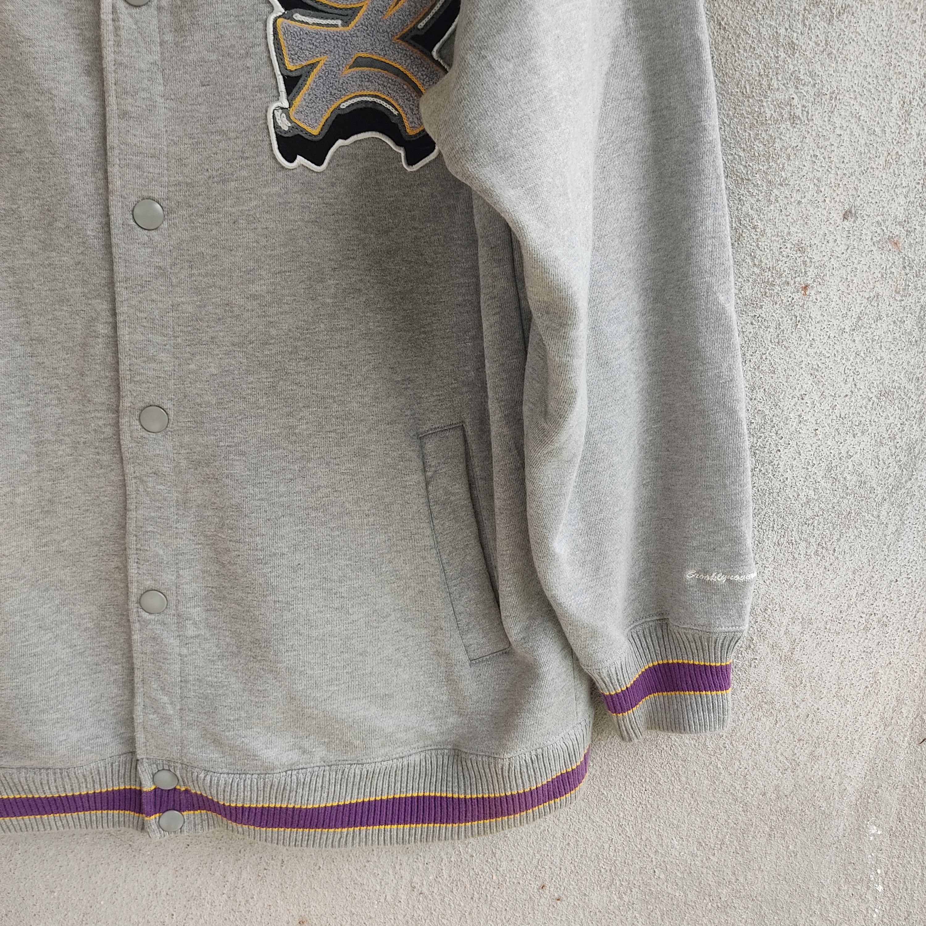 Japanese Brand Brooklyn NewYork Embroid Big Logo Spell Out Varsity Jacket Size US M / EU 48-50 / 2 - 7 Thumbnail