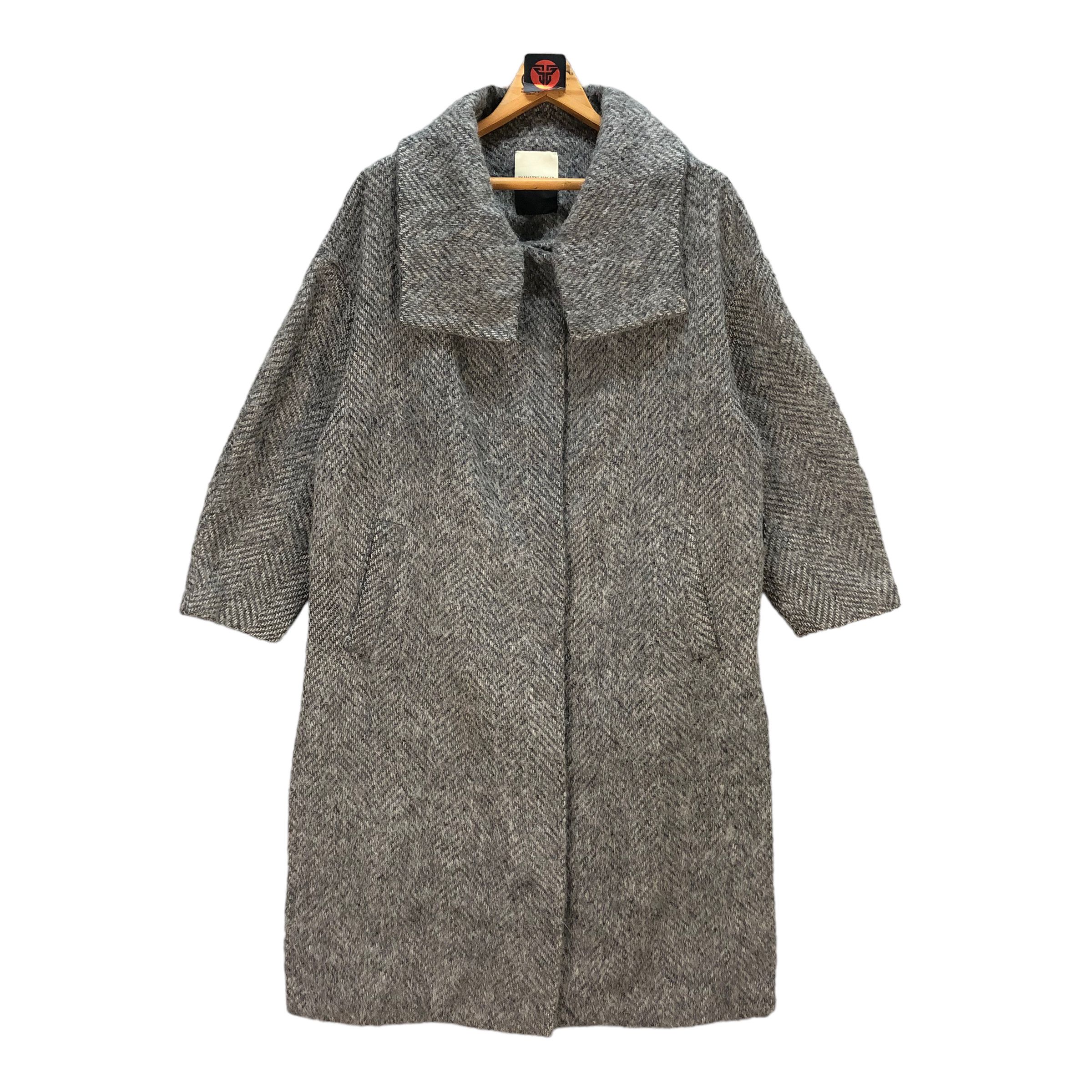 By Malene Birger BY MALENE BIRGER ECLIPES HERRINGBONE LONG COAT #7138-111 Size XS / US 0-2 / IT 36-38 - 1 Thumbnail