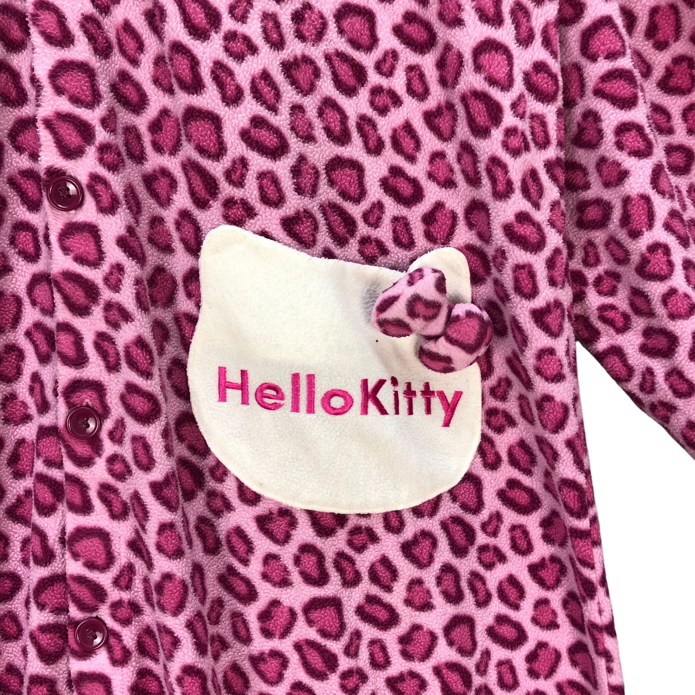 Japanese Brand VINTAGE HELLO KITTY COSTUME FLEECE #7144-112 Size US 36 / EU 52 - 3 Thumbnail