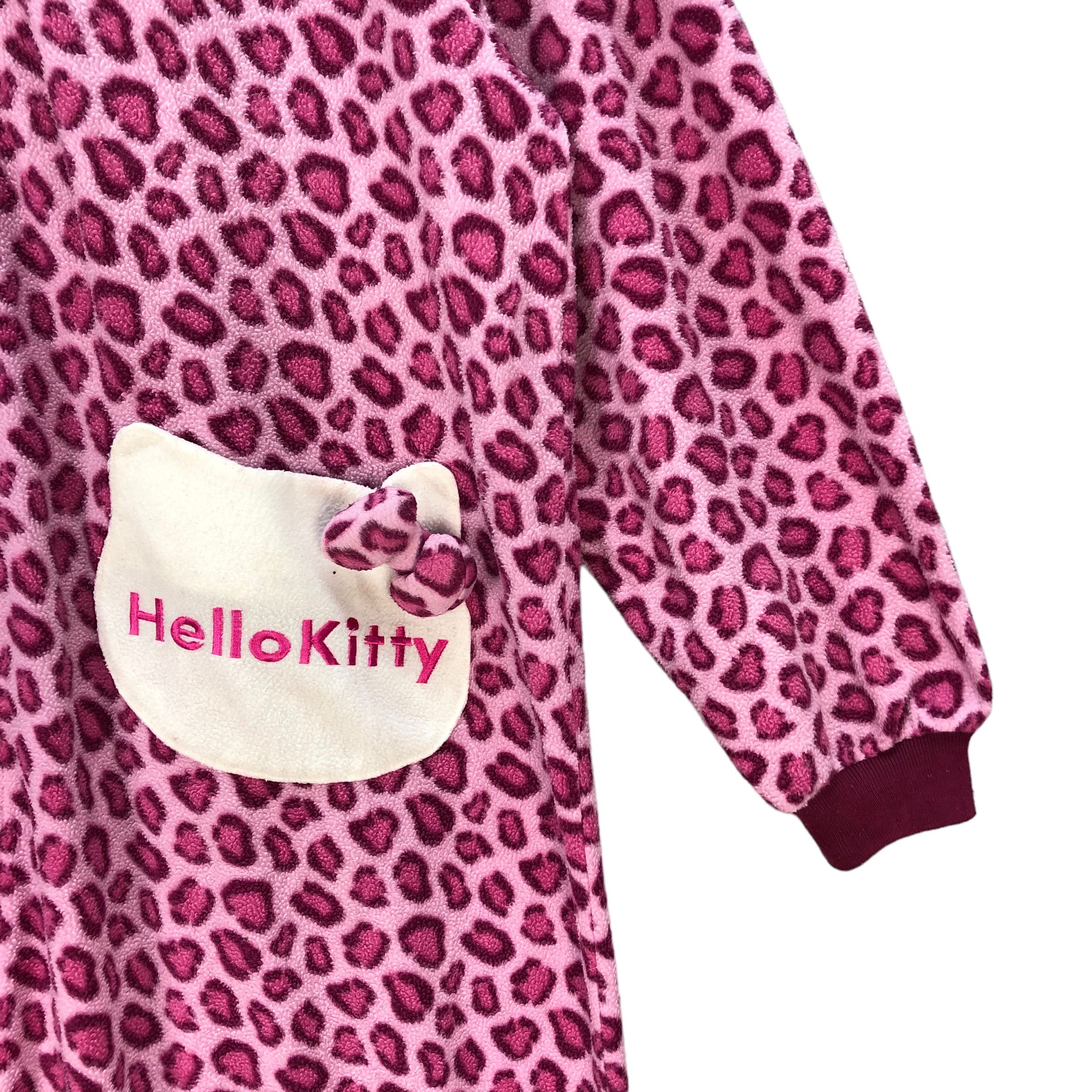 Japanese Brand VINTAGE HELLO KITTY COSTUME FLEECE #7144-112 Size US 36 / EU 52 - 6 Thumbnail
