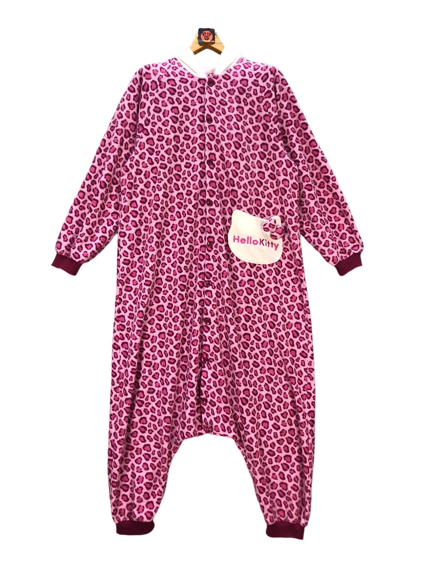 Japanese Brand VINTAGE HELLO KITTY COSTUME FLEECE #7144-112 Size US 36 / EU 52 - 1 Thumbnail