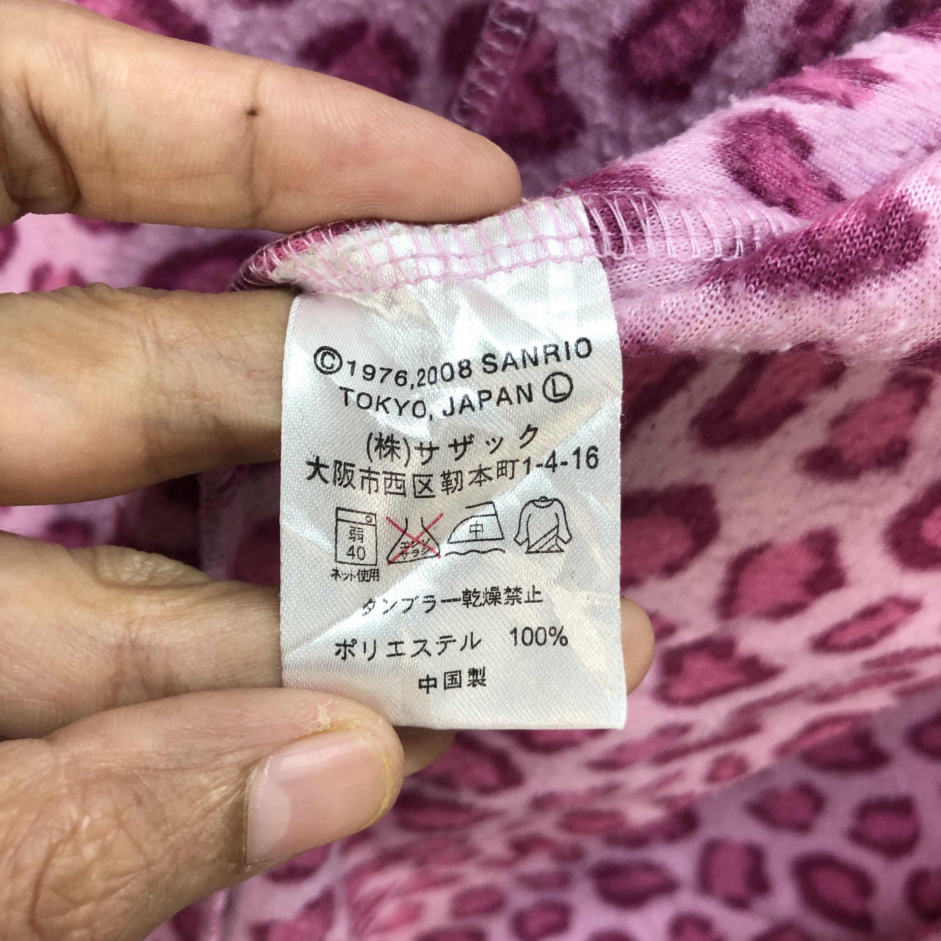 Japanese Brand VINTAGE HELLO KITTY COSTUME FLEECE #7144-112 Size US 36 / EU 52 - 9 Thumbnail