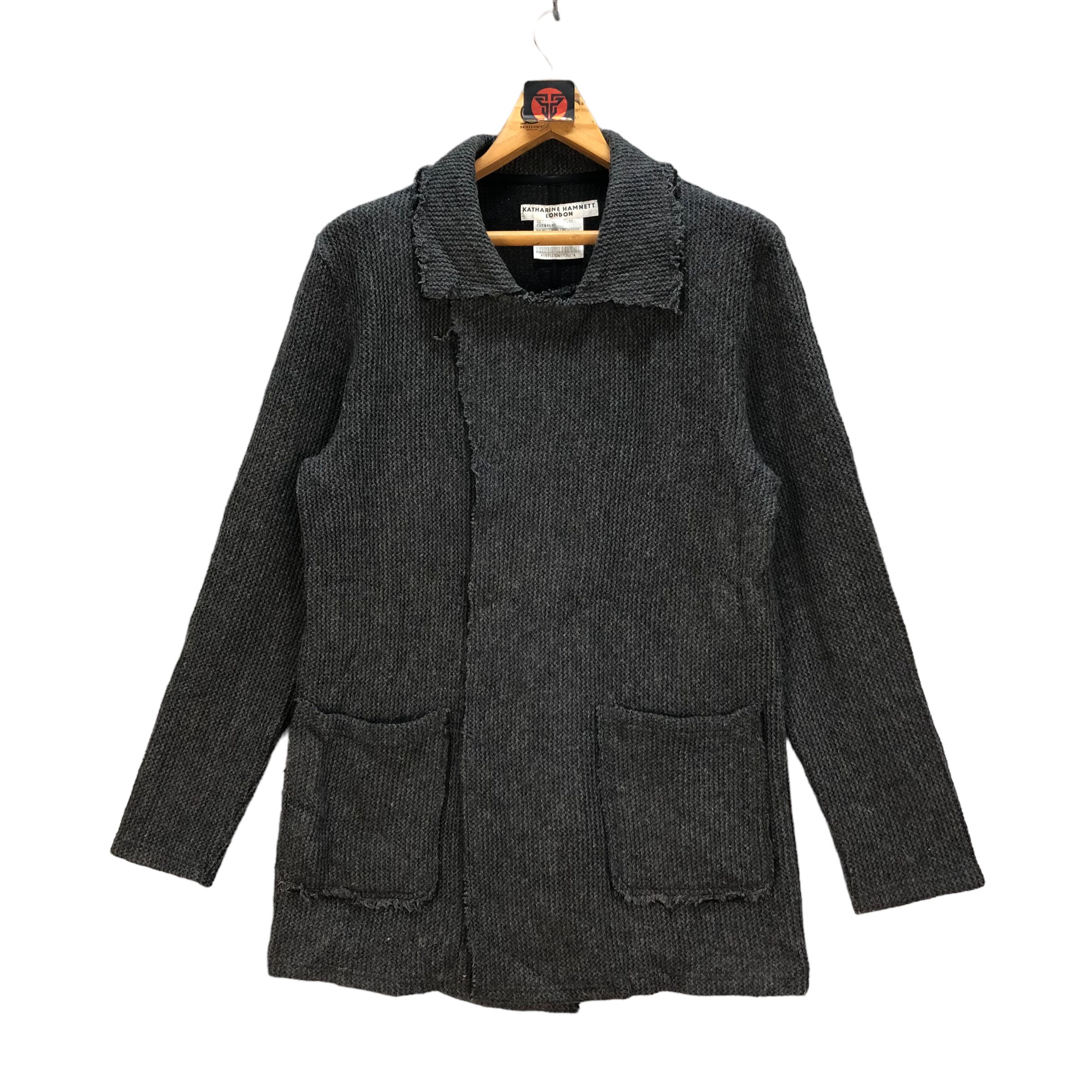 Katharine Hamnett London KATHARINE HAMNETT LONDON COAT JACKET #7178-116 Size L / US 10 / IT 46 - 1 Thumbnail
