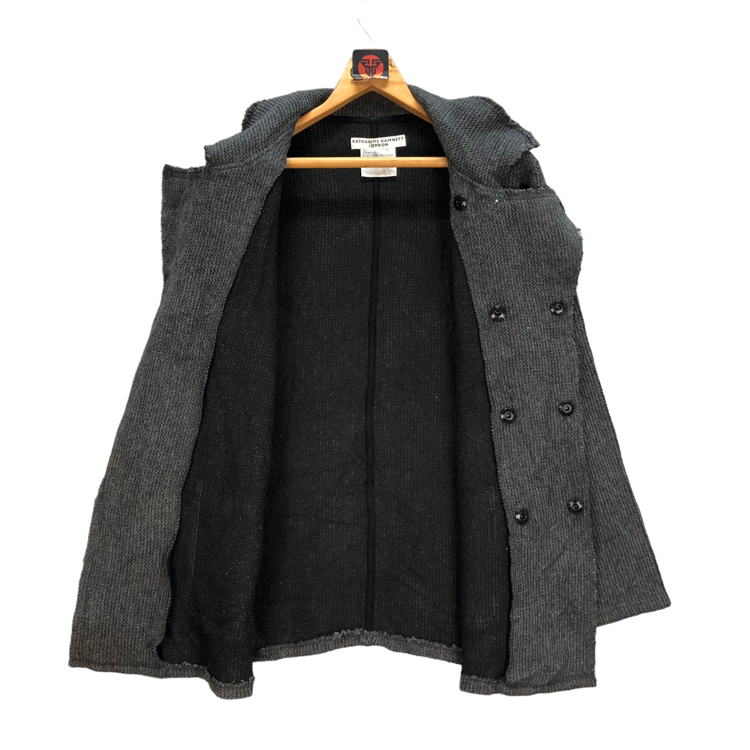 Katharine Hamnett London KATHARINE HAMNETT LONDON COAT JACKET #7178-116 Size L / US 10 / IT 46 - 7 Thumbnail